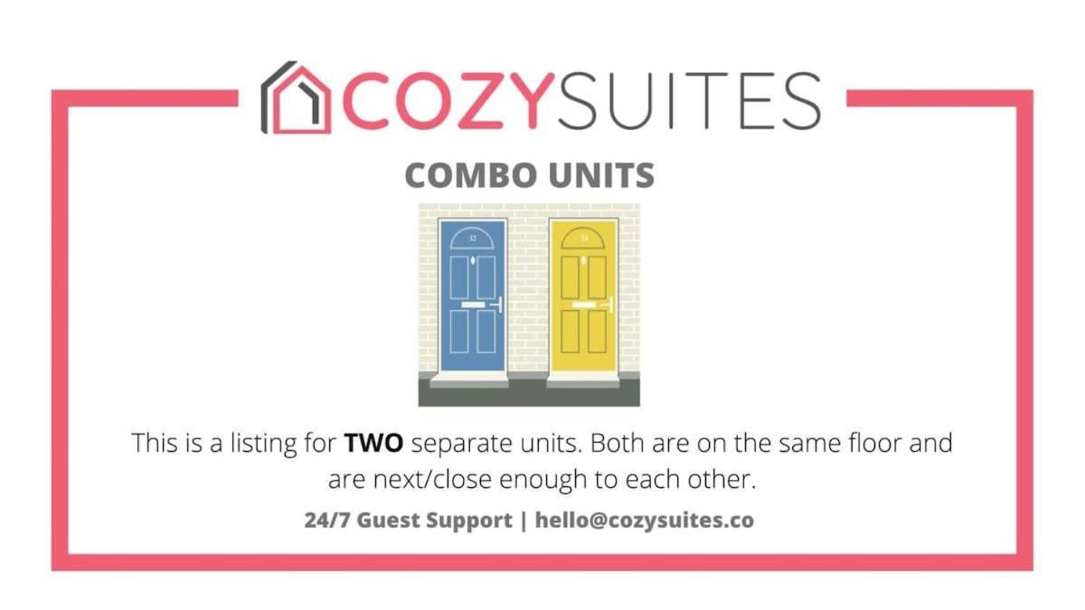 Cozysuites Two Condos With Sky Pool In Далас Екстериор снимка